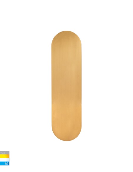 HV3561T-BR - Barline Shadow Aluminium Brass 300mm Wall Light