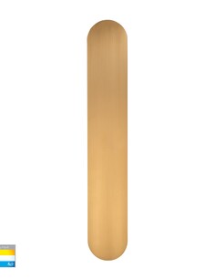 HV3562T-BR - Barline Shadow Aluminium Brass 600mm Wall LightHV3562T-BR