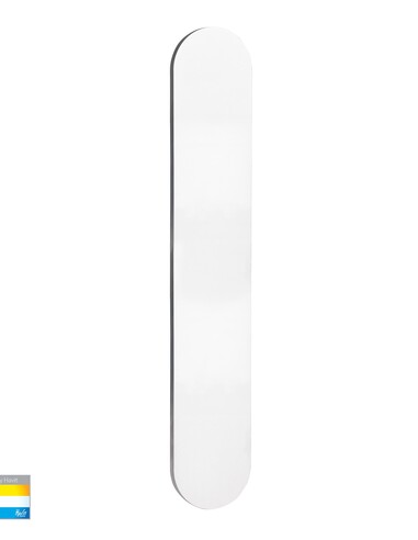 HV3562T-WHT - HV3562T-White - Barline Shadow Aluminium White 600mm Wall Light
