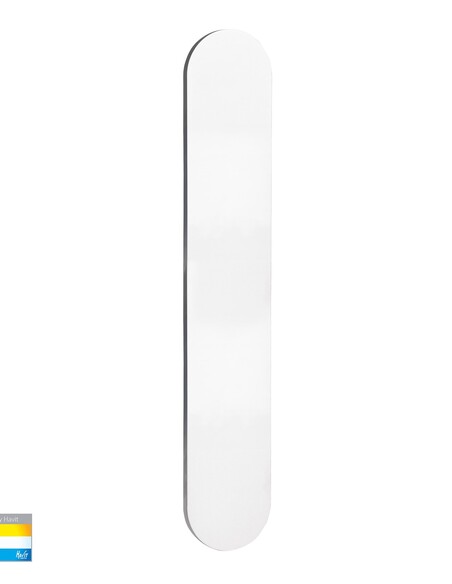 HV3562T-WHT - HV3562T-White - Barline Shadow Aluminium White 600mm Wall Light