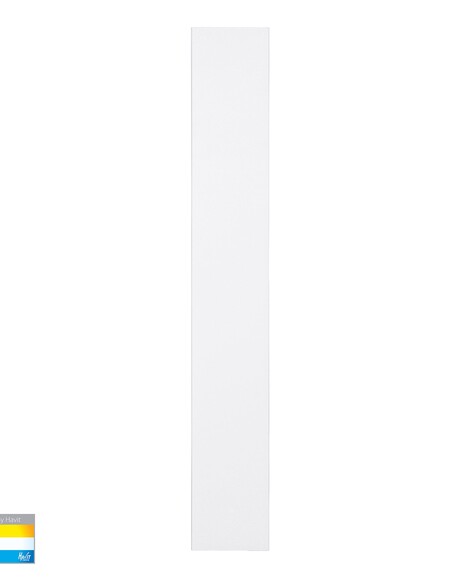 HV3572T-WHT-24V - HV3572T-White - Barline Shadow Aluminium White 600mm Wall Light
