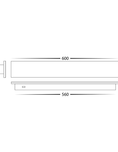 HV3572T-WHT-24V - HV3572T-White - Barline Shadow HV3572T-WHT-24V