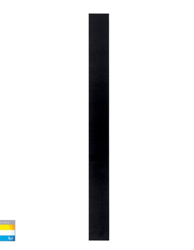 HV3574T-BLK-24V - HV3574T-Black - Barline Shadow Aluminium Black 1000mm Wall Light