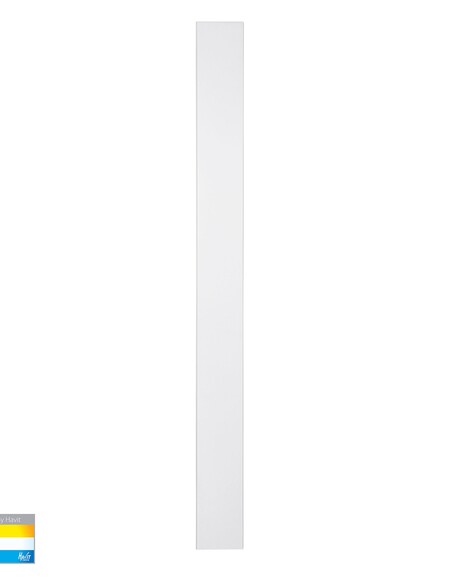 HV3574T-WHT-24V - HV3574T-White - Barline Shadow Aluminium White 1000mm Wall Light