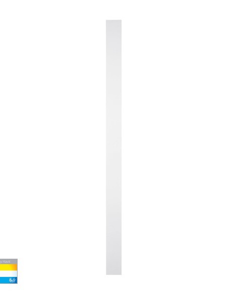 HV3576T-WHT-24V - HV3576T-White - Barline Shadow Aluminium White 1500mm Wall Light