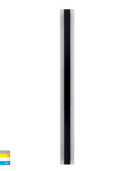 HV3584T-BLK-24V - HV3584T-Black - Barline Aluminium Black 1000mm Wall Light