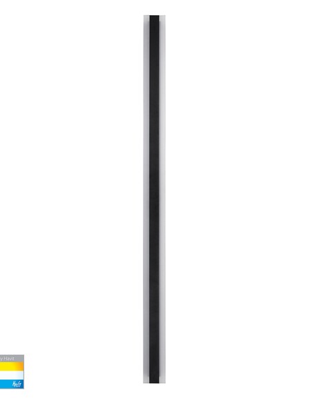 HV3586T-BLK-24V - HV3586T-Black - Barline Aluminium Black 1500mm Wall Light