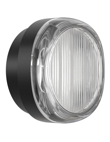HV3619W-BLK - HV3619W-Black - Lasi Aluminium Black Wall Light