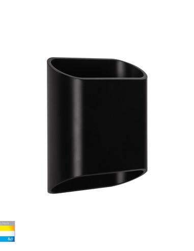 HV3662T-BLK-240V - HV3662T-Black-240V - Contec Aluminium Black Up & Down Wall Light