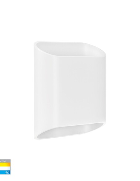 HV3662T-WHT-240V - HV3662T-White-240V - Contec Aluminium White Up & Down Wall Light