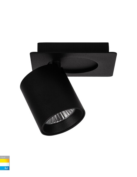 HV4003T-1-BLK - HV4003T-1-Black - Sbarra Black Single Adjustable Spot Light