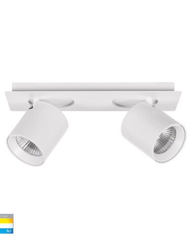 HV4003T-2-WHT - HV4003T-2-White - Sbarra White 2 Light Adjustable Bar Light
