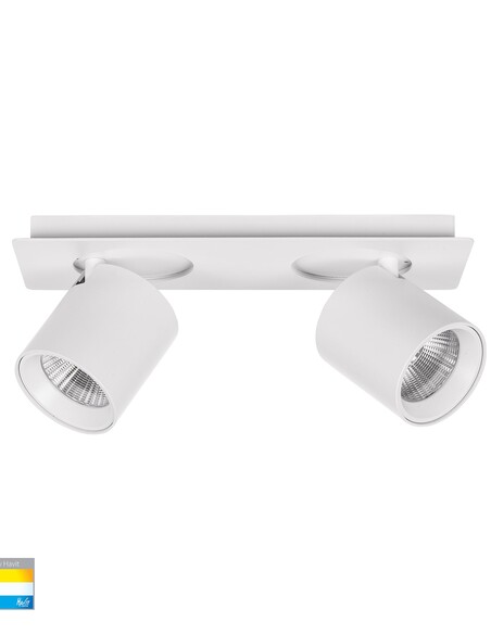 HV4003T-2-WHT - HV4003T-2-White - Sbarra White 2 Light Adjustable Bar Light