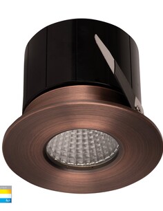 HV5511T-AB - Prime Antique Brass Fixed LED DownlightHV5511T-AB