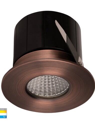 HV5511T-AB - Prime Antique Brass Fixed LED Downlight