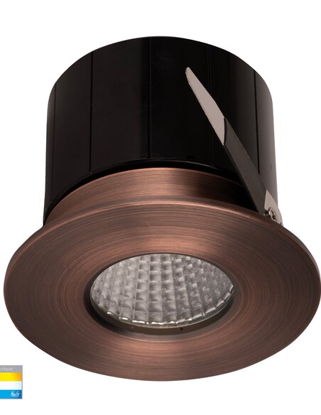 HV5511T-AB - Prime Antique Brass Fixed LED Downlight