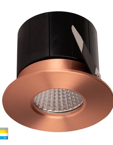 HV5511T-CP - Prime Copper Coloured Fixed LED Downlight