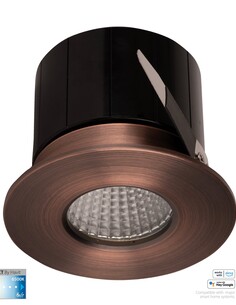 HV5511CCT-AB - Prime Antique Brass Fixed CCT WIFI LED HV5511CCT-AB