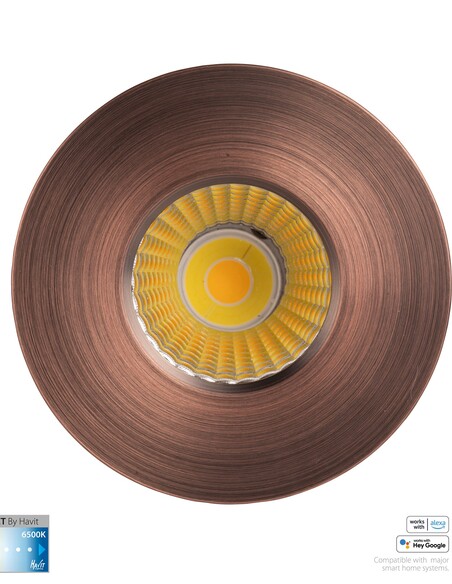 HV5511CCT-AB - Prime Antique Brass Fixed CCT WIFI HV5511CCT-AB
