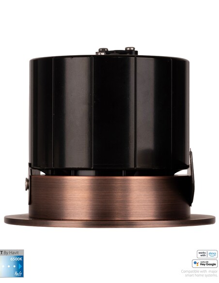HV5511CCT-AB - Prime Antique Brass Fixed CCT WIFI HV5511CCT-AB