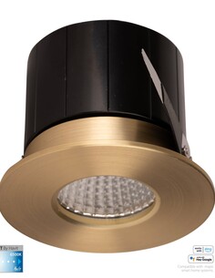 HV5511CCT-BR - Prime Brass Coloured Fixed CCT WIFI LED HV5511CCT-BR