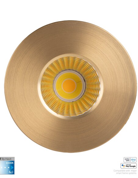 HV5511CCT-BR - Prime Brass Coloured Fixed CCT HV5511CCT-BR