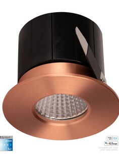 HV5511CCT-CP - Prime Copper Coloured Fixed CCT WIFI LED HV5511CCT-CP