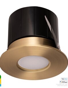 HV5511RGBCW-BR - Prime Brass Coloured Fixed RGBCW WIFI LED HV5511RGBCW-BR