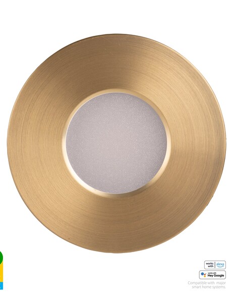 HV5511RGBCW-BR - Prime Brass Coloured Fixed RGBCW HV5511RGBCW-BR