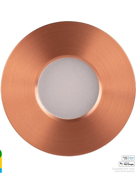 HV5511RGBCW-CP - Prime Copper Coloured Fixed HV5511RGBCW-CP
