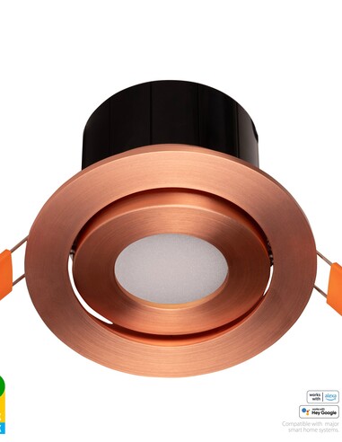 HV5512RGBCW-CP - Prime Copper Coloured Tilt RGBCW HV5512RGBCW-CP