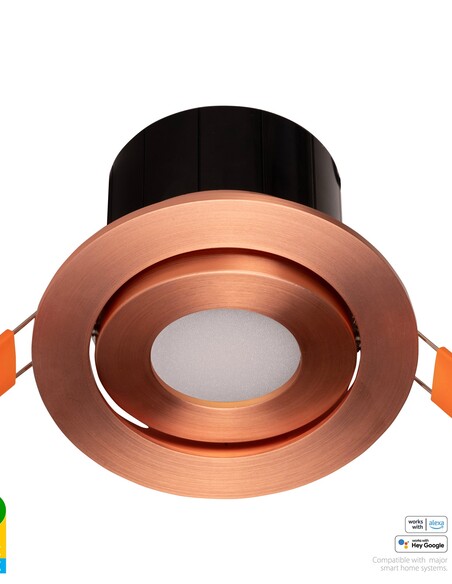 HV5512RGBCW-CP - Prime Copper Coloured Tilt RGBCW HV5512RGBCW-CP
