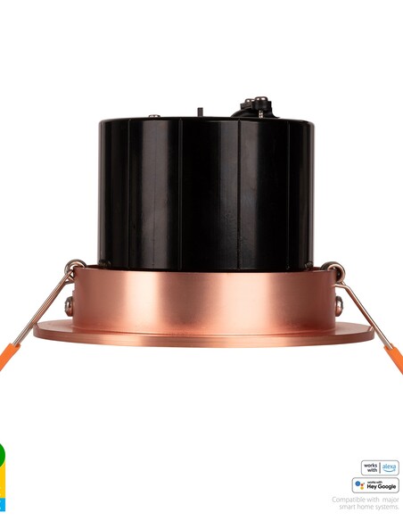 HV5512RGBCW-CP - Prime Copper Coloured Tilt RGBCW HV5512RGBCW-CP