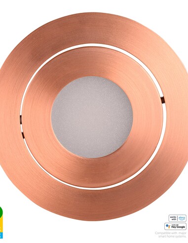 HV5512RGBCW-CP - Prime Copper Coloured Tilt RGBCW HV5512RGBCW-CP
