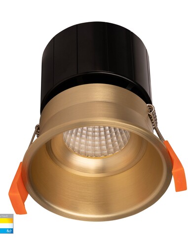 HV5513T-BR - Prime Brass Coloured Fixed Deep LED HV5513T-BR