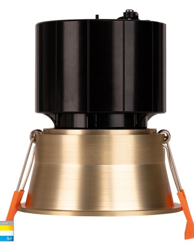 HV5513T-BR - Prime Brass Coloured Fixed Deep LED HV5513T-BR