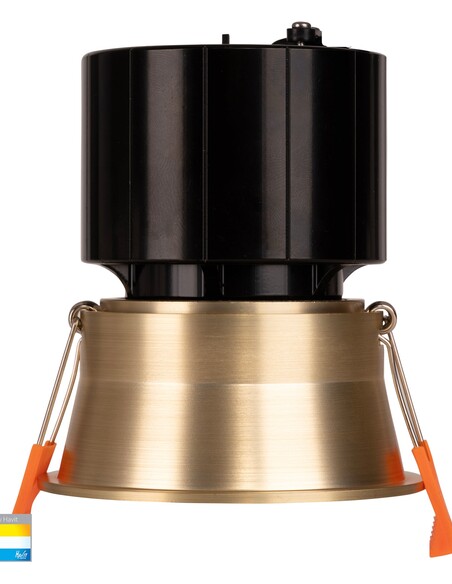 HV5513T-BR - Prime Brass Coloured Fixed Deep LED HV5513T-BR
