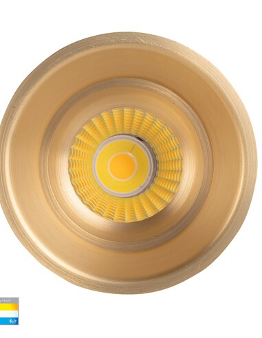 HV5513T-BR - Prime Brass Coloured Fixed Deep LED HV5513T-BR