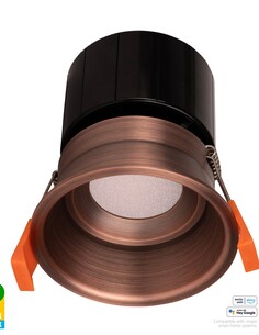 HV5513RGBCW-AB - Prime Antique Brass Fixed Deep RGBCW WIFI HV5513RGBCW-AB