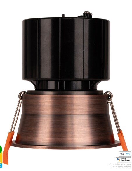 HV5513RGBCW-AB - Prime Antique Brass Fixed Deep HV5513RGBCW-AB