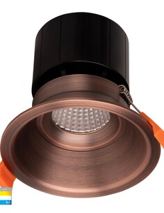 HV5514T-AB - Prime Antique Brass Fixed Deep LED DownlightHV5514T-AB