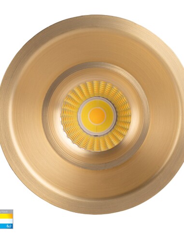 HV5514T-BR - Prime Brass Coloured Fixed Deep LED HV5514T-BR