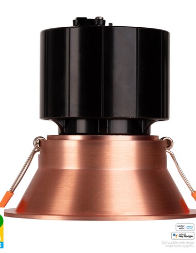 HV5514RGBCW-CP - Prime Copper Coloured Fixed Deep HV5514RGBCW-CP