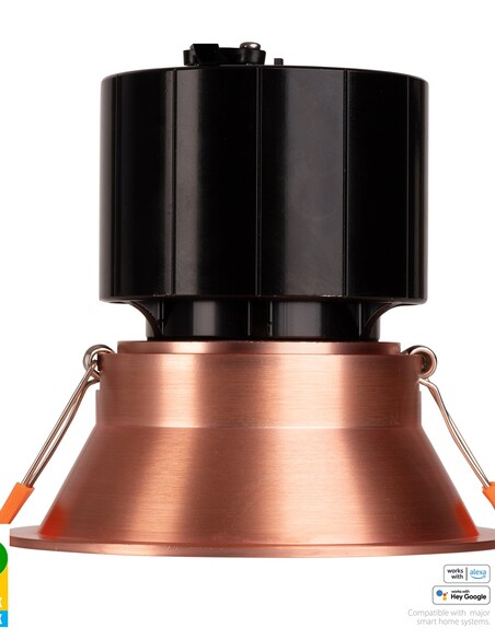 HV5514RGBCW-CP - Prime Copper Coloured Fixed Deep HV5514RGBCW-CP