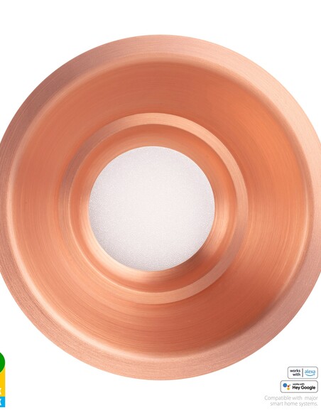 HV5514RGBCW-CP - Prime Copper Coloured Fixed Deep HV5514RGBCW-CP