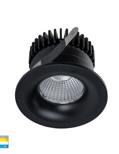 HV5703T-BLK - HV5703T-Black - Niche Black Round Recessed HV5703T-BLK