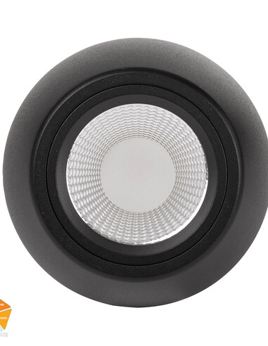 HV5849S-BLK - HV5849S-Black - Nella Black 12W HV5849S-BLK
