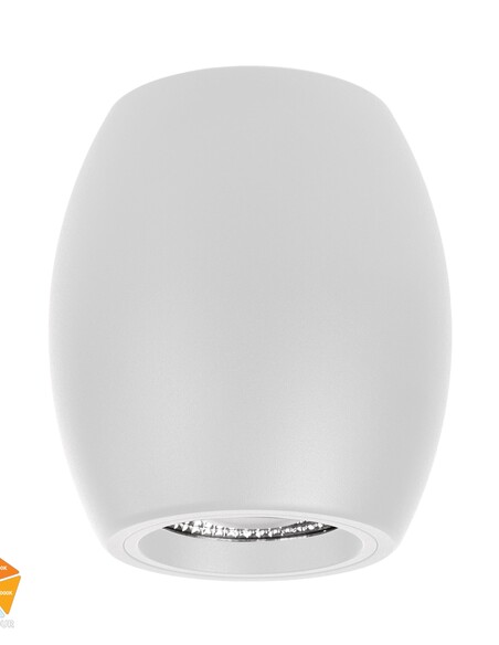 HV5849S-WHT - HV5849S-White - Nella White 12W Surface Mounted LED Downlight