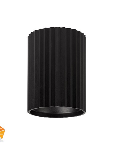 HV5852S-BLK - HV5852S-Black - Nella Black 12W Surface Mounted LED Downlight 240V