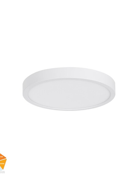 HV5863S-WHT - HV5863S-White - Auster White 18W LED Ceiling Mounted Oyster Light
